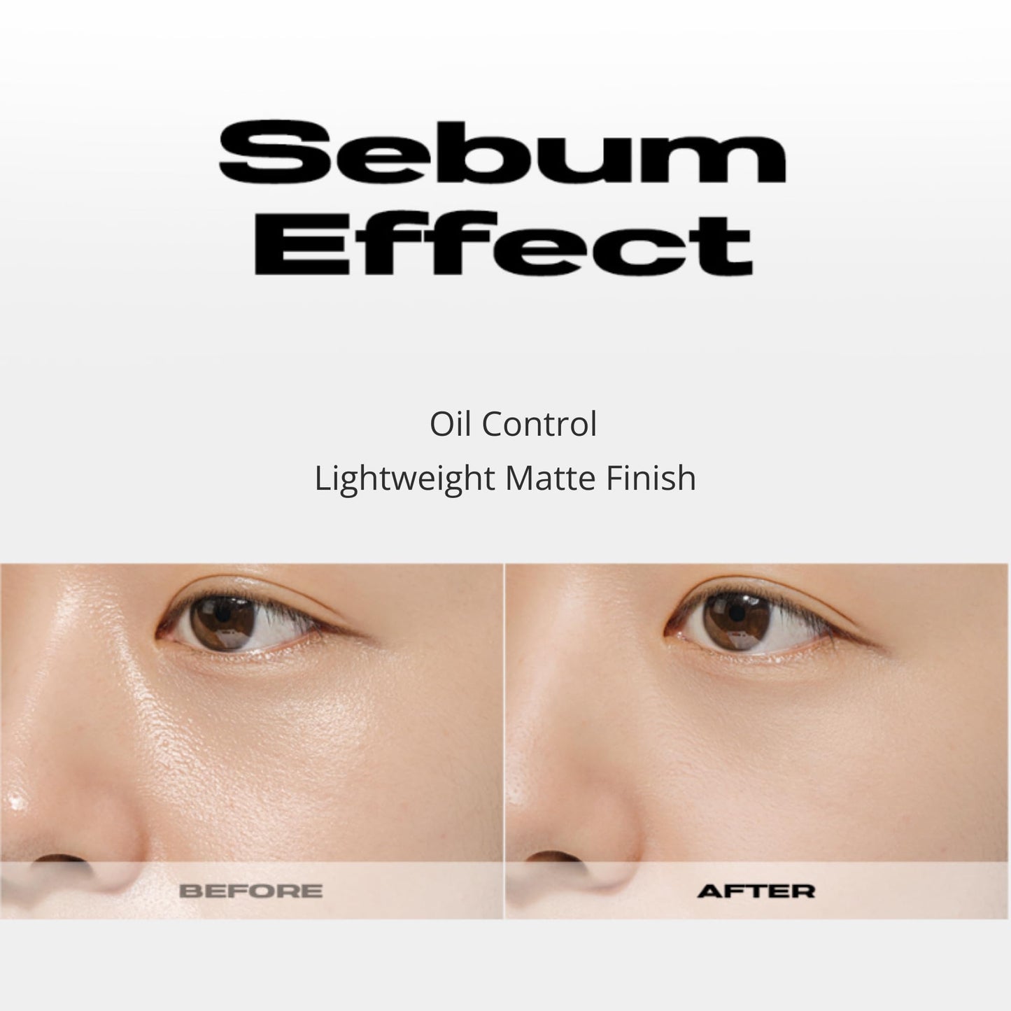 About Tone Sebum Cut Powder Pact 0.28oz – Extreme Oil Control, Vegan, Mirror & Puff