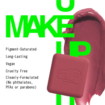 about-face Cheek Freak Blush Balm – Buildable Cream Blush with Hyaluronic Acid & Meadowfoam Seed Oil | Vegan, Cruelty-Free, Clean Beauty – 0.35 oz – Get Some Natural Mauve