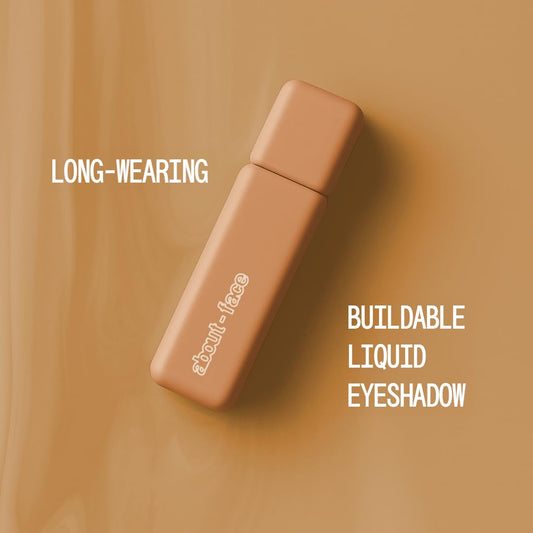 AboutFace Matte Fluid Eye Paint – Creamsicle Orange | High-Pigment, Long-Lasting, No-Budge Matte, Vegan & Cruelty-Free