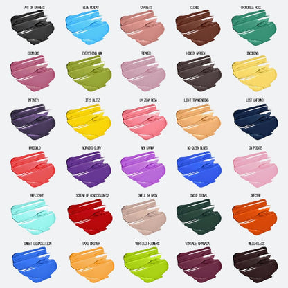 About-Face Matte Fluid Eye Paint Art of Darkness – High-Pigment Vegan Matte Liquid Eyeshadow