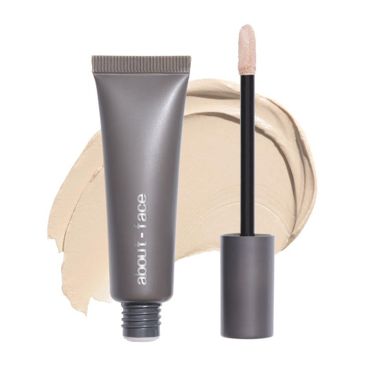 about-face Shadow Fix Eye Primer – Long-Wear, Crease-Proof Base, 0.405 oz – Vegan & Cruelty-Free