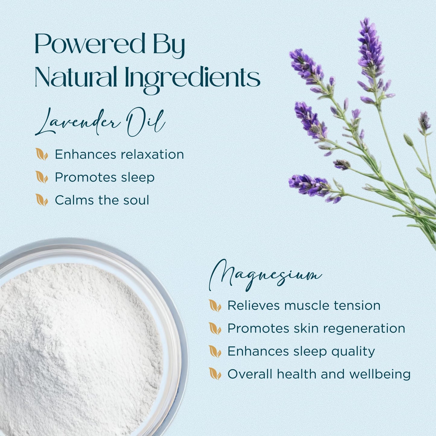 Abundant Natural Health Ocean Magnesium Bath Soak with Lavender – Hydrate, Soothe & Relax, 500mL