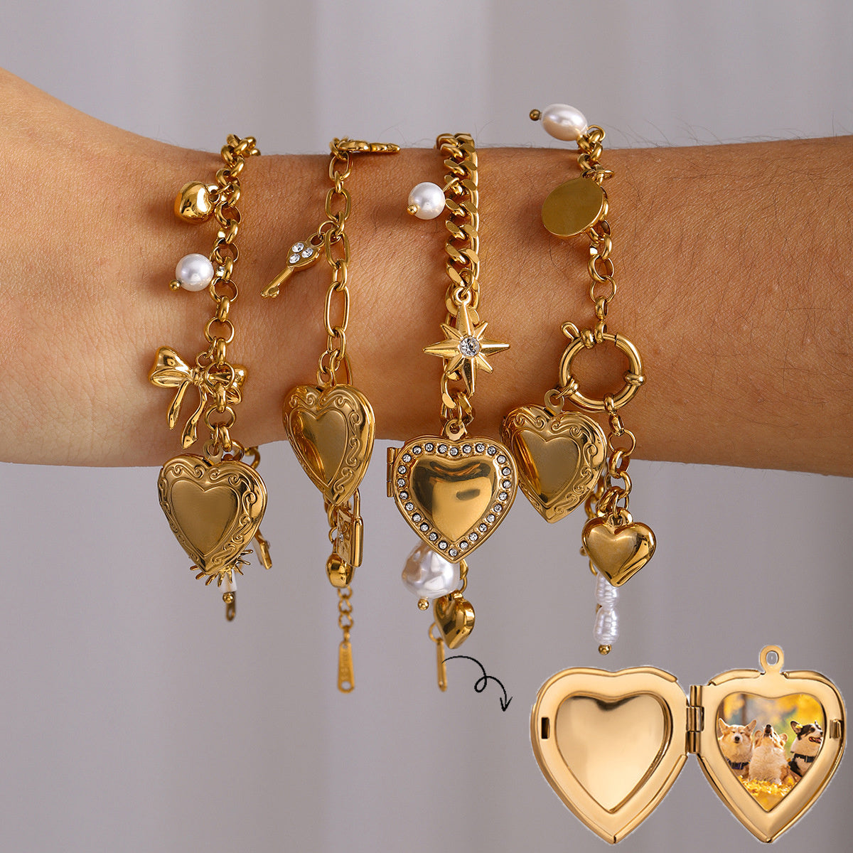 Love Chain Bracelets