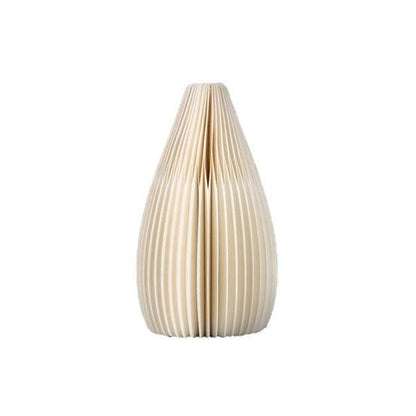 Accordion Vase, Kraft Paper