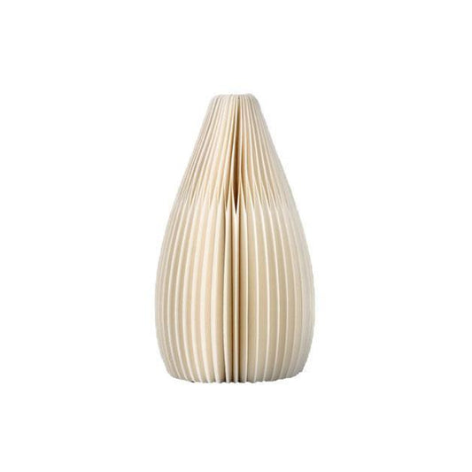 Accordion Vase, Kraft Paper