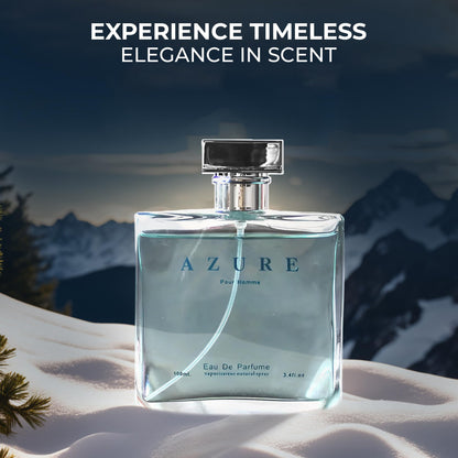 Azure Pour Homme Cologne for Men by A CENTER – Long-Lasting, Luminous Scent (3.4 oz)