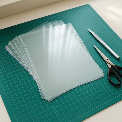 Laser Printable A4 Acetate Sheets – 10 Pack for Craft & Projects