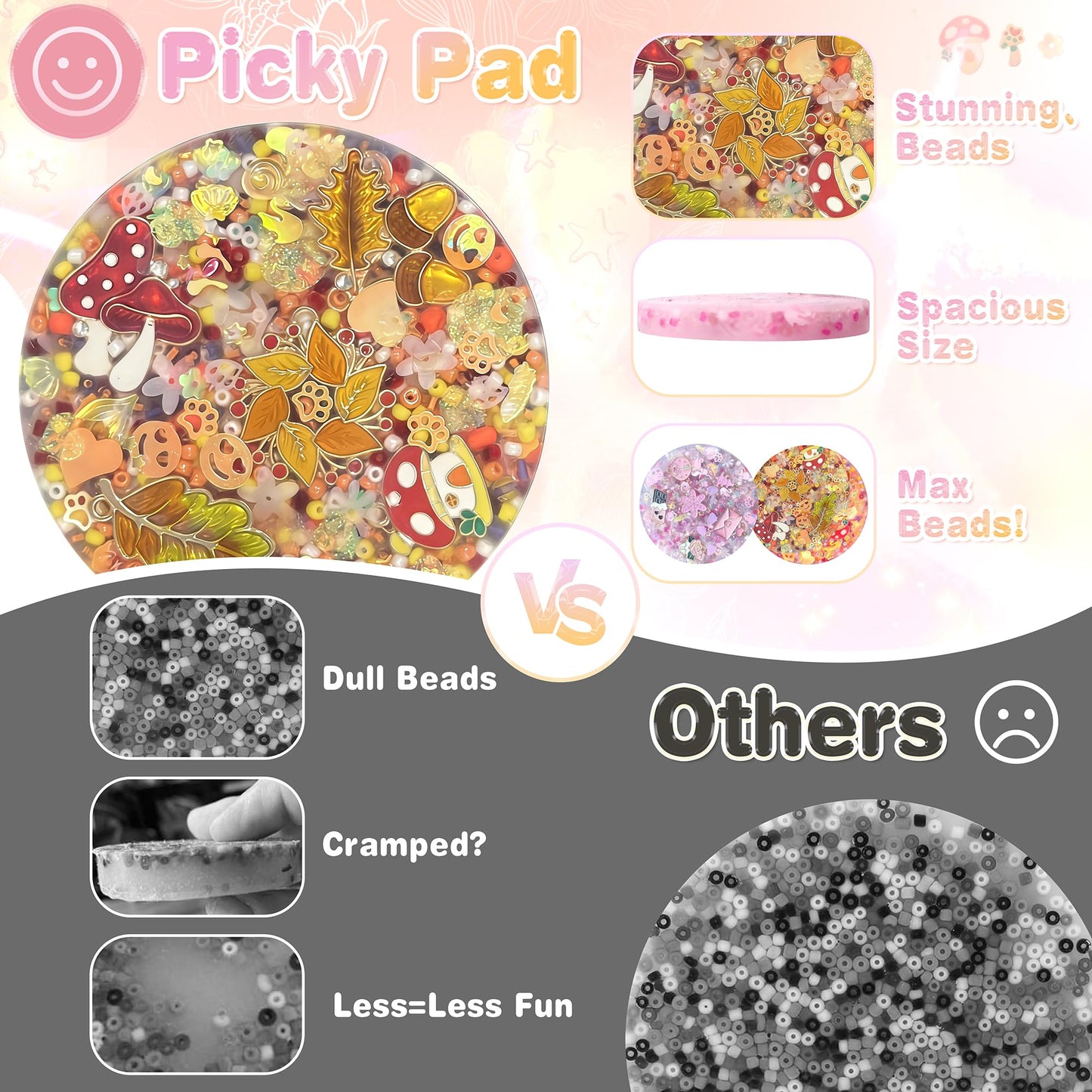 Achilleas Picky Pad 2 Pack – Multicolor Fidget Pad for Skin Picking & Anxiety