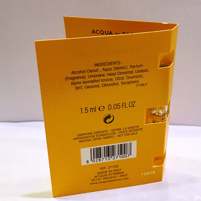 Acqua Di Parma Colonia Pura Eau de Cologne for Men – 0.05 oz Sample Spray