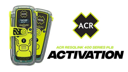 ACR ResQLink View PLB-425 Personal Locator Beacon 2922 GPS OLED Display Floating