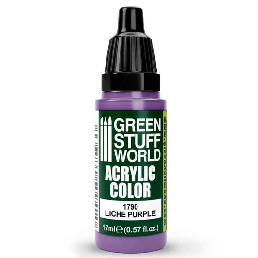 Green Stuff World Acrylic Color Paint - LICHE PURPLE 17ml