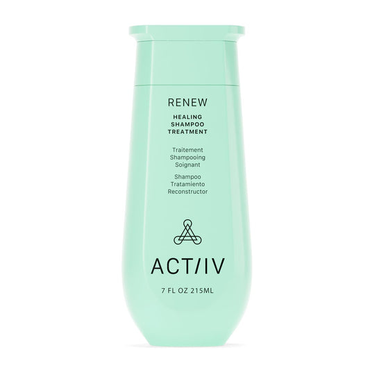ACTIIV Renew Healing Shampoo Treatment | Plant-Based, Color-Safe, Vegan for All Hair Types | 215 mL