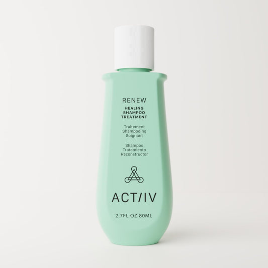 ACTIIV Renew Healing Shampoo Treatment | Plant-Based, Color-Safe Care for Damaged Hair (80 mL)