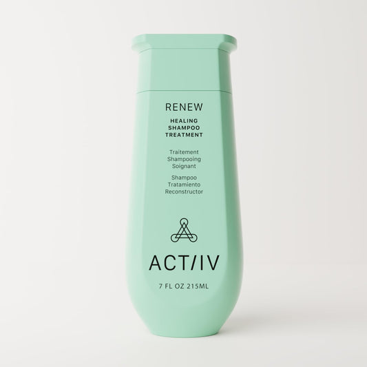 ACTIIV Renew Healing Shampoo Treatment | Plant-Based, Color-Safe, Vegan for All Hair Types | 215 mL
