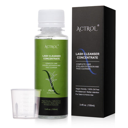 ACTROL Eyelash Shampoo Concentrate 100ml – Gentle Lash Cleanser for Extensions