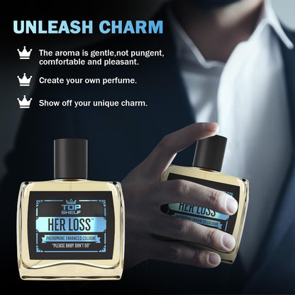 Acuever Top Shelf Her Loss Cologne for Men – Pheromone-Enhanced, 1.7 fl oz
