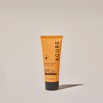 Acure Seriously Soothing SPF 30 Day Cream — Hydrating Vegan Sunscreen Moisturizer with Niacinamide