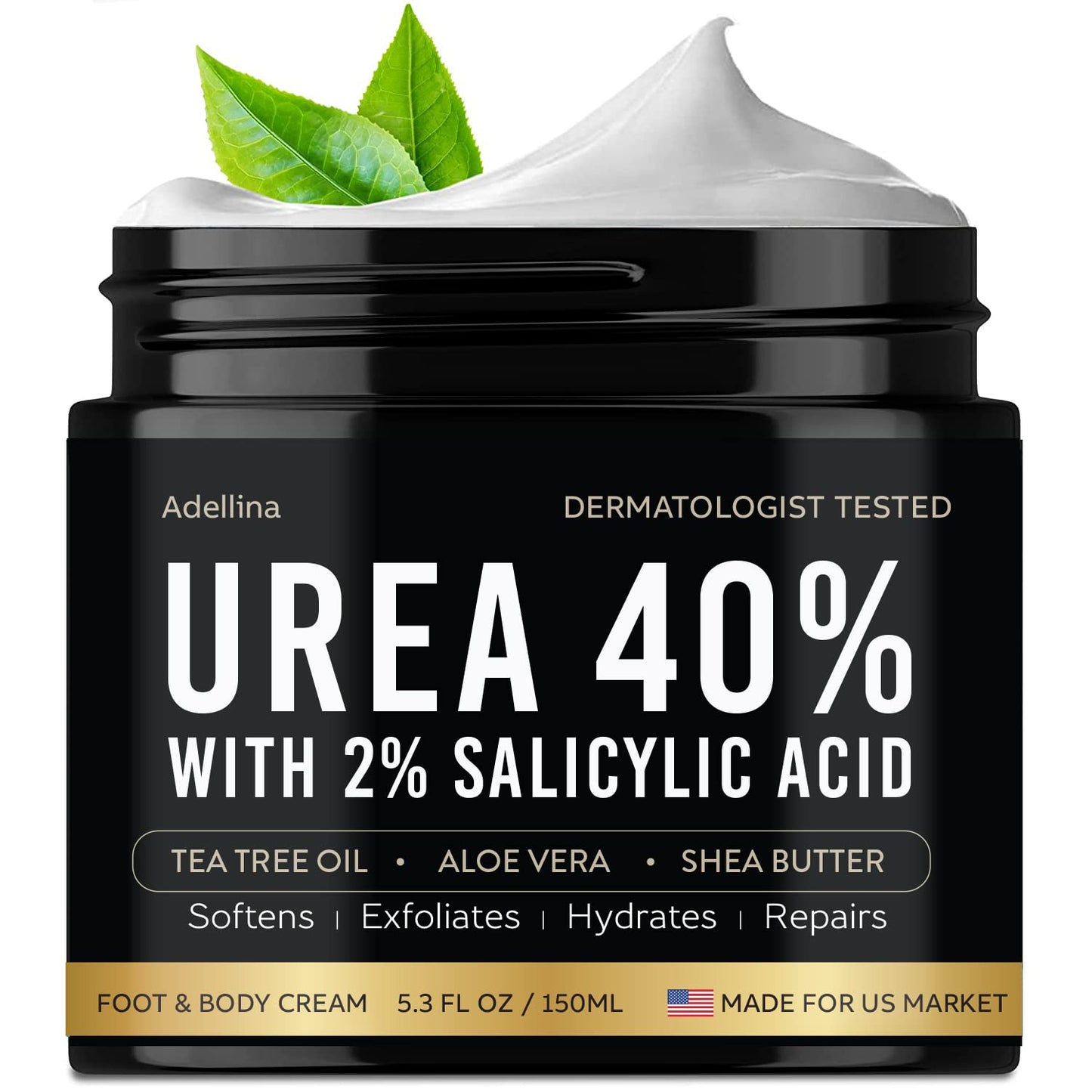 Adellina Urea Cream 40% – Maximum Strength Foot Repair & Hydration