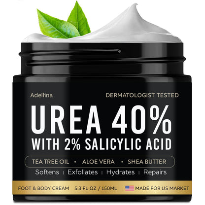 Adellina Urea Cream 40% – Maximum Strength Foot Repair & Hydration
