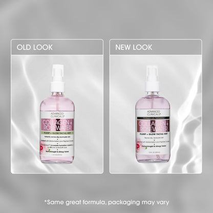 Advanced Clinicals Collagen Rosewater Face Mist – Hydrating Rose Water Facial Spray