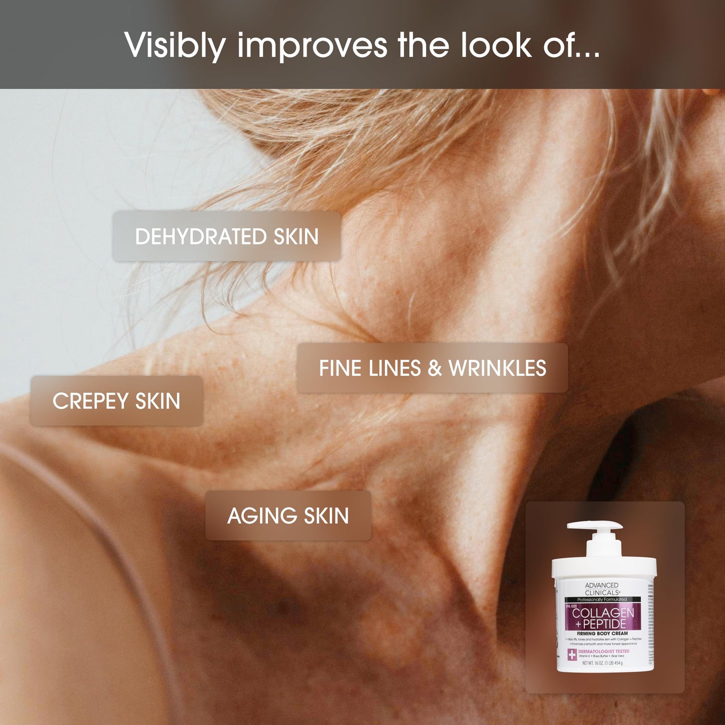 Advanced Clinicals Retinol Cream + Collagen Body Moisturizer 2-PC Set | Dry Skin