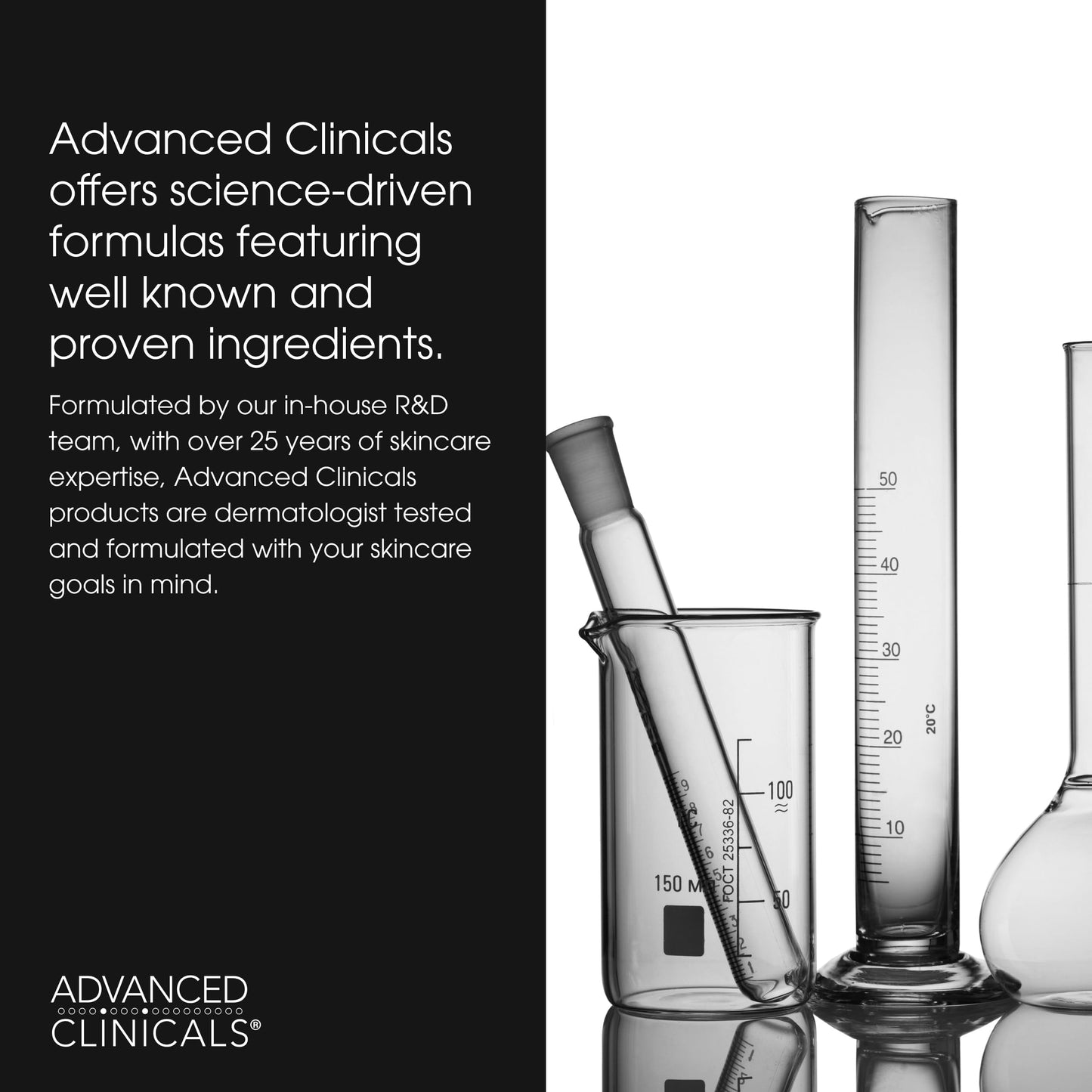 Advanced Clinicals 10% Glycolic + Lactic Acid Serum for Face — AHA + Salicylic Exfoliant, 1.75 oz