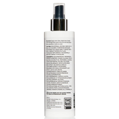 Advanced Clinicals Keratin Detangler Spray – Detangle, Shine & Strengthen Hair (8 oz)