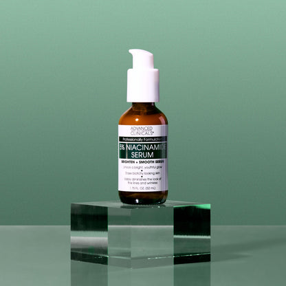 Advanced Clinicals Niacinamide Serum | 5% Niacinamide with Hyaluronic Acid, Ferulic & Aloe – 1.75 fl oz