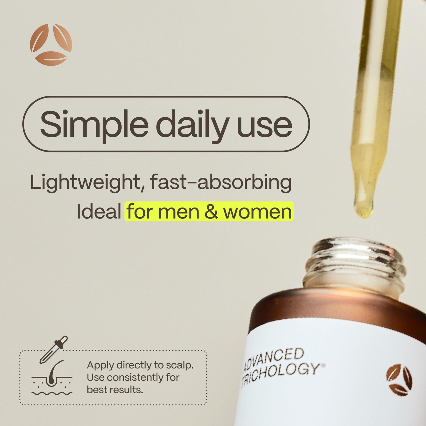 HairStem Follicle-Boosting Triceutical Serum | Advanced Trichology
