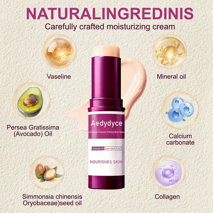 Aedydyce Calcium Volume Multi Balm Stick with Collagen & Oils – Firm Skin, Hydration & Elasticity (9g)