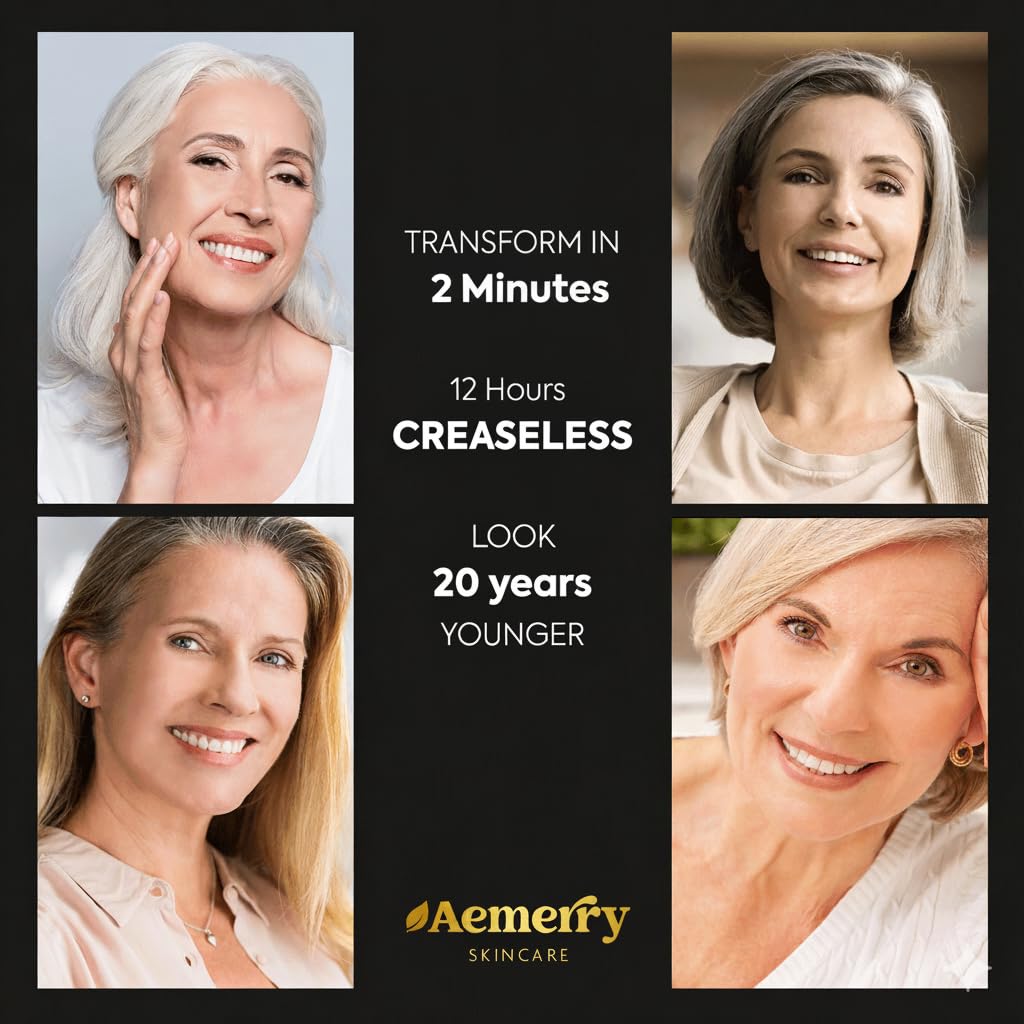 Aemerry Temporary Instant Eye Tightener Cream – Firms, Lifts & Smooths Under-Eye & Face (1 oz)