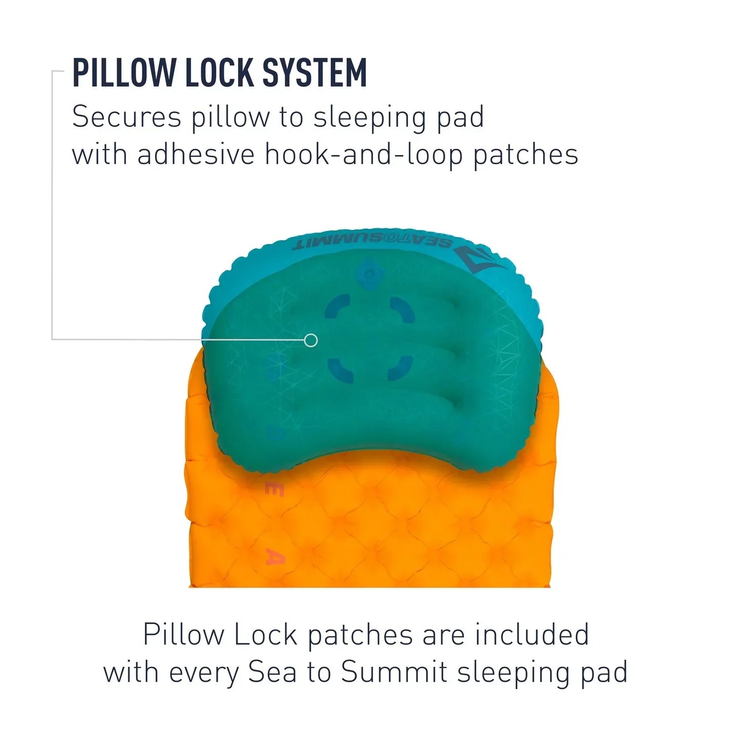 Sea To Summit Aeros Ultralight Pillow - Large Sea Foam