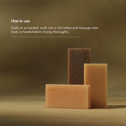 Aesop Bar Soap Trio – Cleanse, Exfoliate & Nourish (5.2 oz x3) | All Skin Types