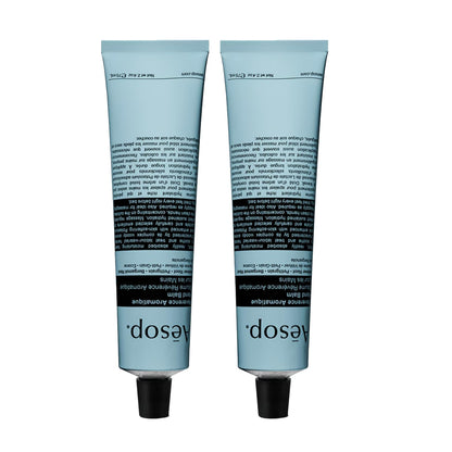 Aesop Reverence Aromatique Hand Balm Duo – Travel-Size Hydration with Macadamia & Shea