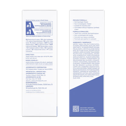 AESTURA ATOBARRIER365 Lightweight Moisturizer with Ceramides | Barrier Support + Hydration for Dry, Normal & Sensitive Skin