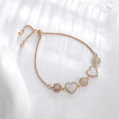Zircon Flower Bracelets