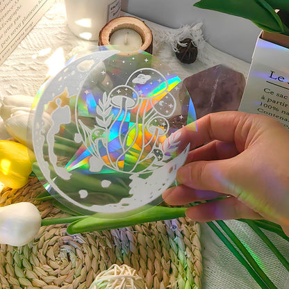 Colourful Suncatcher Rainbow Prism Glass PVC Window Film