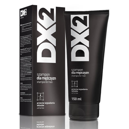 DX2 Hair Loss Shampoo for Men by Aflofarm | Restore Follicles & Revitalize Thinning Hair – 150ml