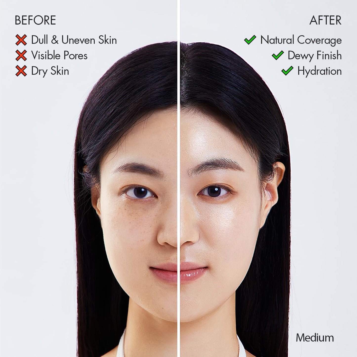 AGE 20's Signature Essence Pact SPF50+ Cream Foundation – 29 Caramel, Dewy Finish, Natural Coverage | Korean Cushion