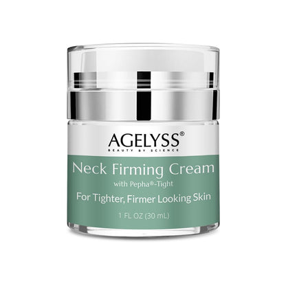 Agelyss Neck Firming Cream - Pepha-Tight & Gatuline Expression - Vegan & Cruelty-Free - 1 oz