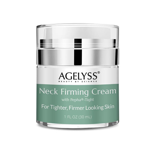 Agelyss Neck Firming Cream - Pepha-Tight & Gatuline Expression - Vegan & Cruelty-Free - 1 oz