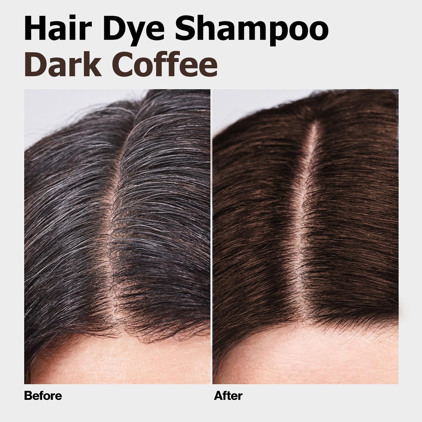 Agthyuve Hair Dye Shampoo 3 in 1 – Dark Coffee, Semi-Permanent Color