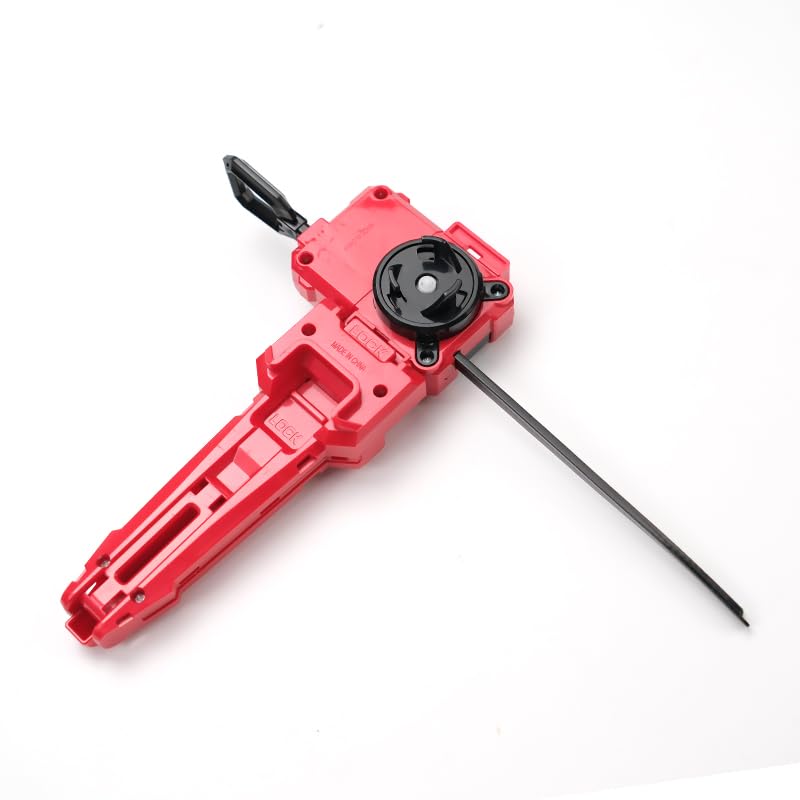 AIBREAY X Winder Launcher with X Grip – Easy Control, Red Battling Gyro Accessory
