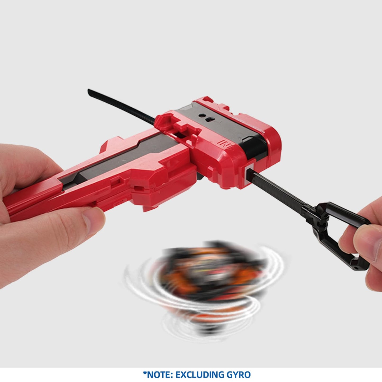 AIBREAY X Winder Launcher with X Grip – Easy Control, Red Battling Gyro Accessory