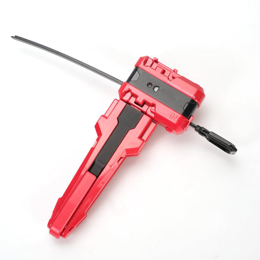 AIBREAY X Winder Launcher with X Grip – Easy Control, Red Battling Gyro Accessory