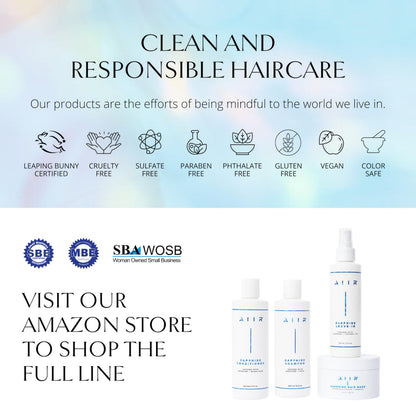 AIIR Sapphire Shampoo & Conditioner – Shine, Strength & Color-Safe Hydration