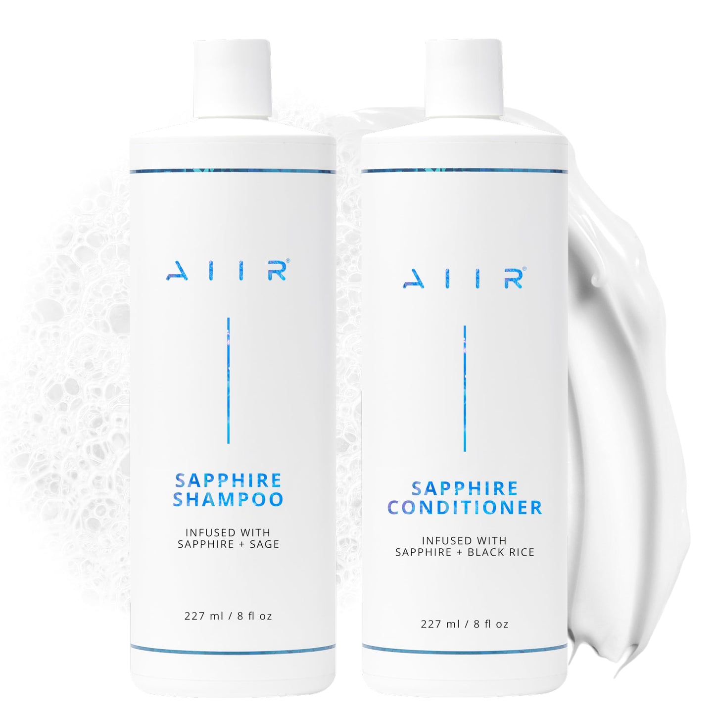 AIIR Sapphire Shampoo & Conditioner – Shine, Strength & Color-Safe Hydration
