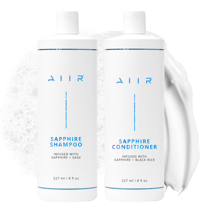 AIIR Sapphire Shampoo & Conditioner – Shine, Strength & Color-Safe Hydration