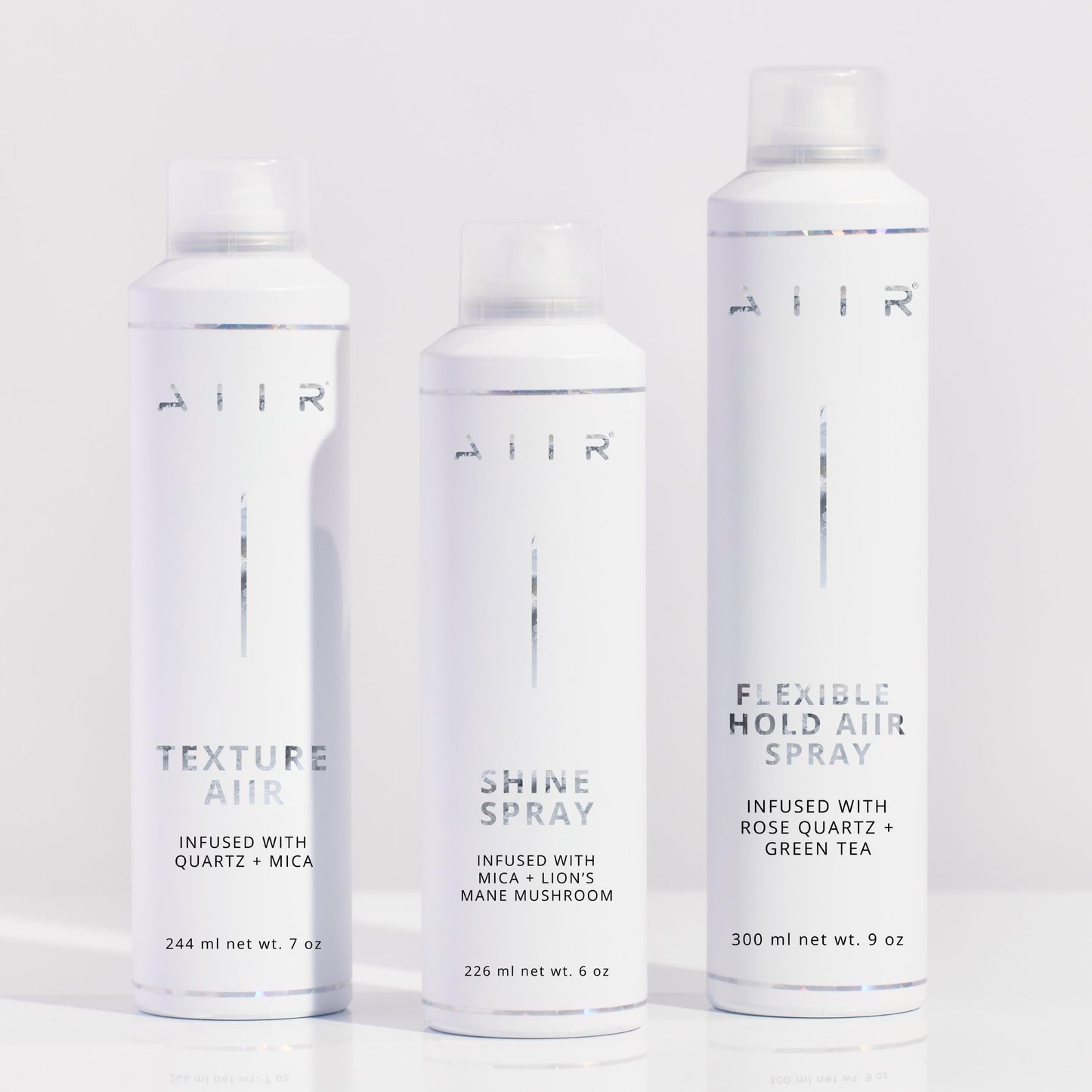 AIIR Shine Spray – Lightweight Smoothing Gloss, Humidity & Frizz Shield (6 oz)
