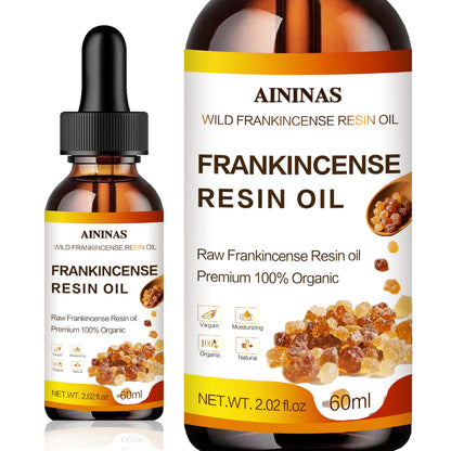 AININAS Organic Frankincense Resin Facial Oil – Deep Hydration & Anti-Aging (2 oz)